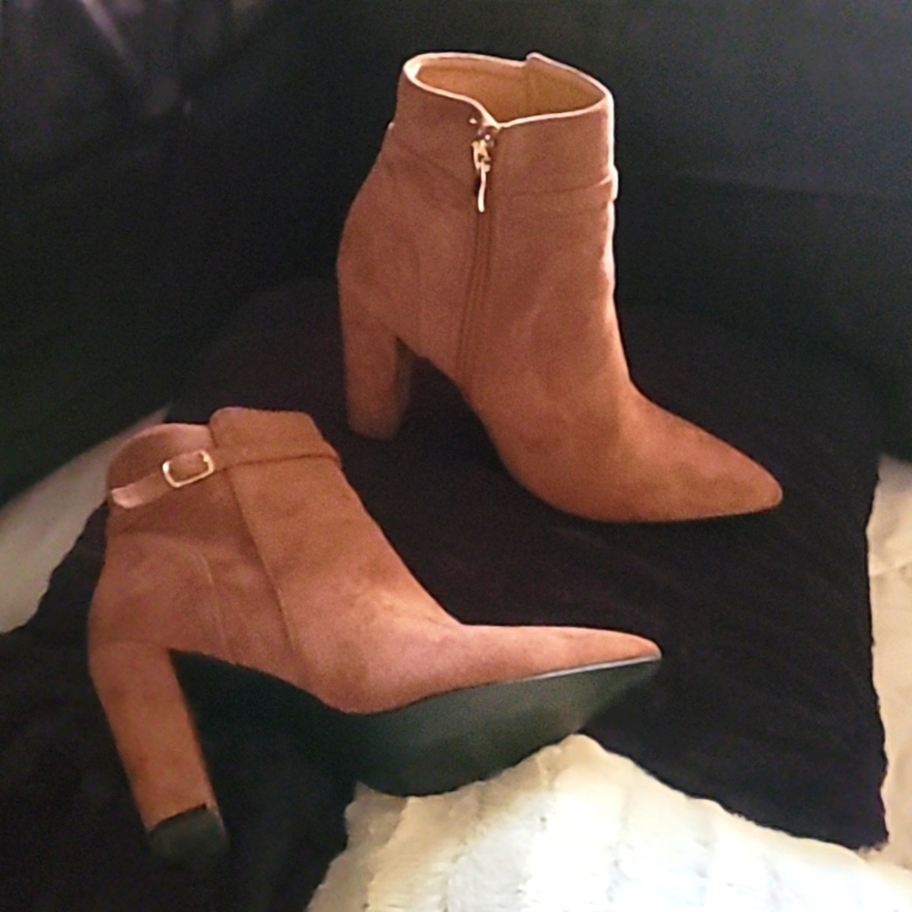 Suede Ankle Boot